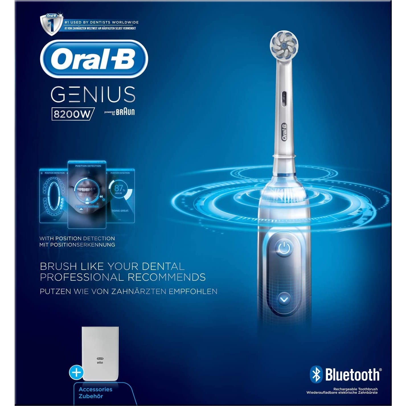 Oral-B Brosse à Dents Électrique Genius 8200W 1ut