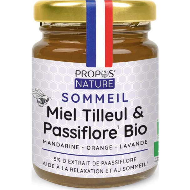 Propos' Nature Sommeil Miel Tilleul & Passiflore Bio 125g