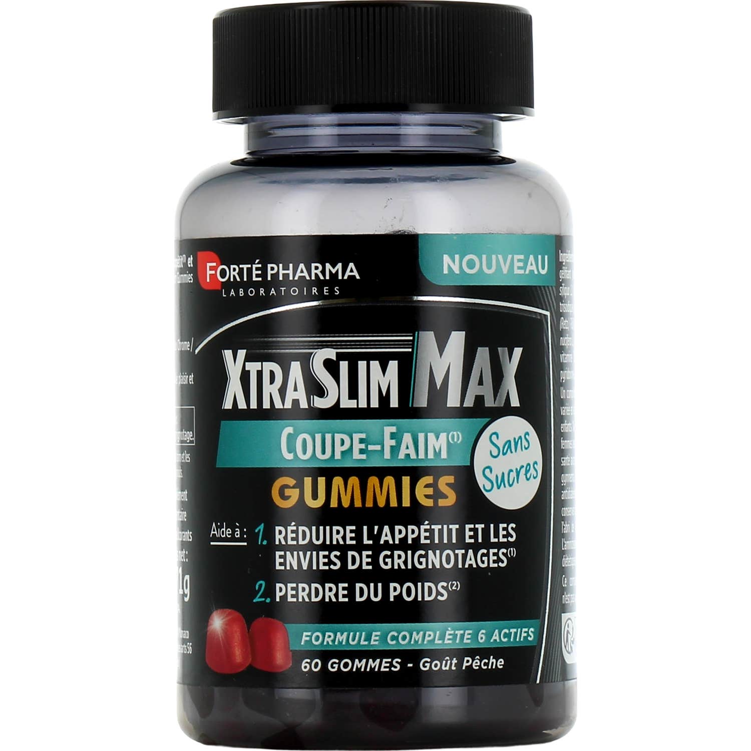 Forte Pharma Xtraslim Max Réducteur Gummies 60uts