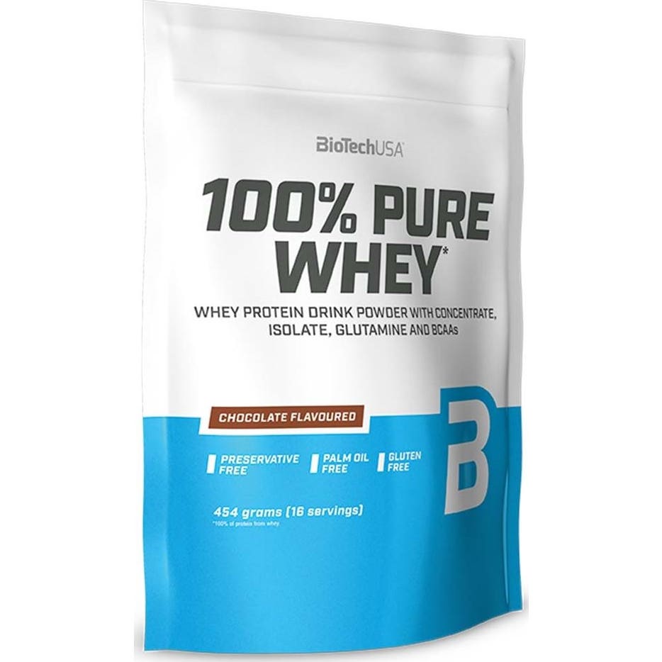BIOTECH USA  100% Pure Whey 454g Cookies & cr&egrave;me - Lactos&eacute;rum
