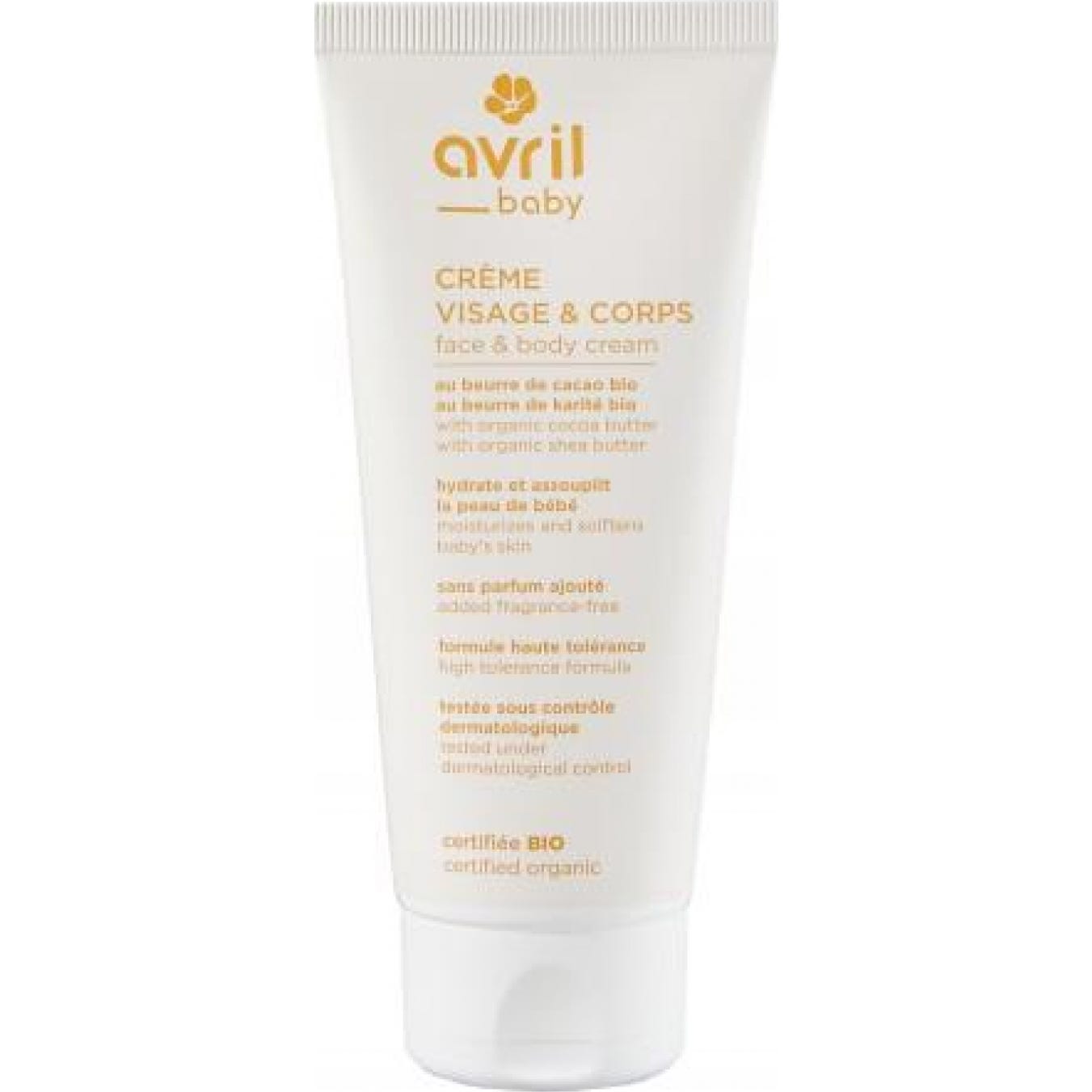 Avril Baby Crème Visage & Corps 100ml