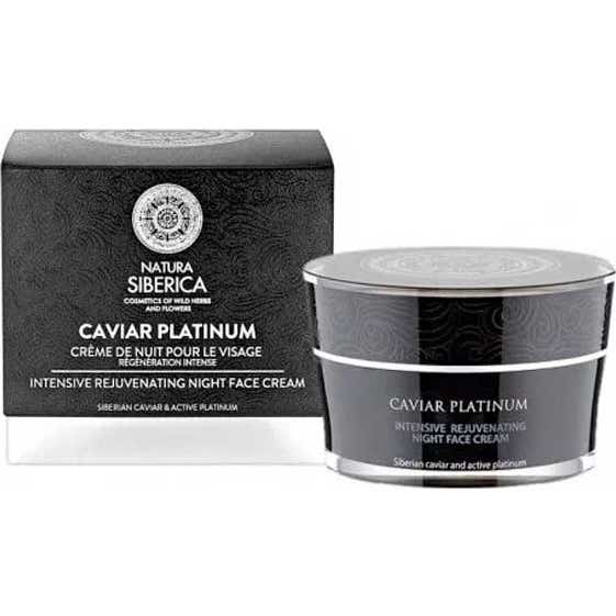 Natura Siberica Caviar Caviar crème de nuit platine rajeunissement intensif 50 ml