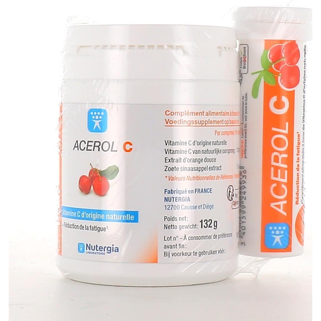 Nutergia Acerol-C 60+15comp