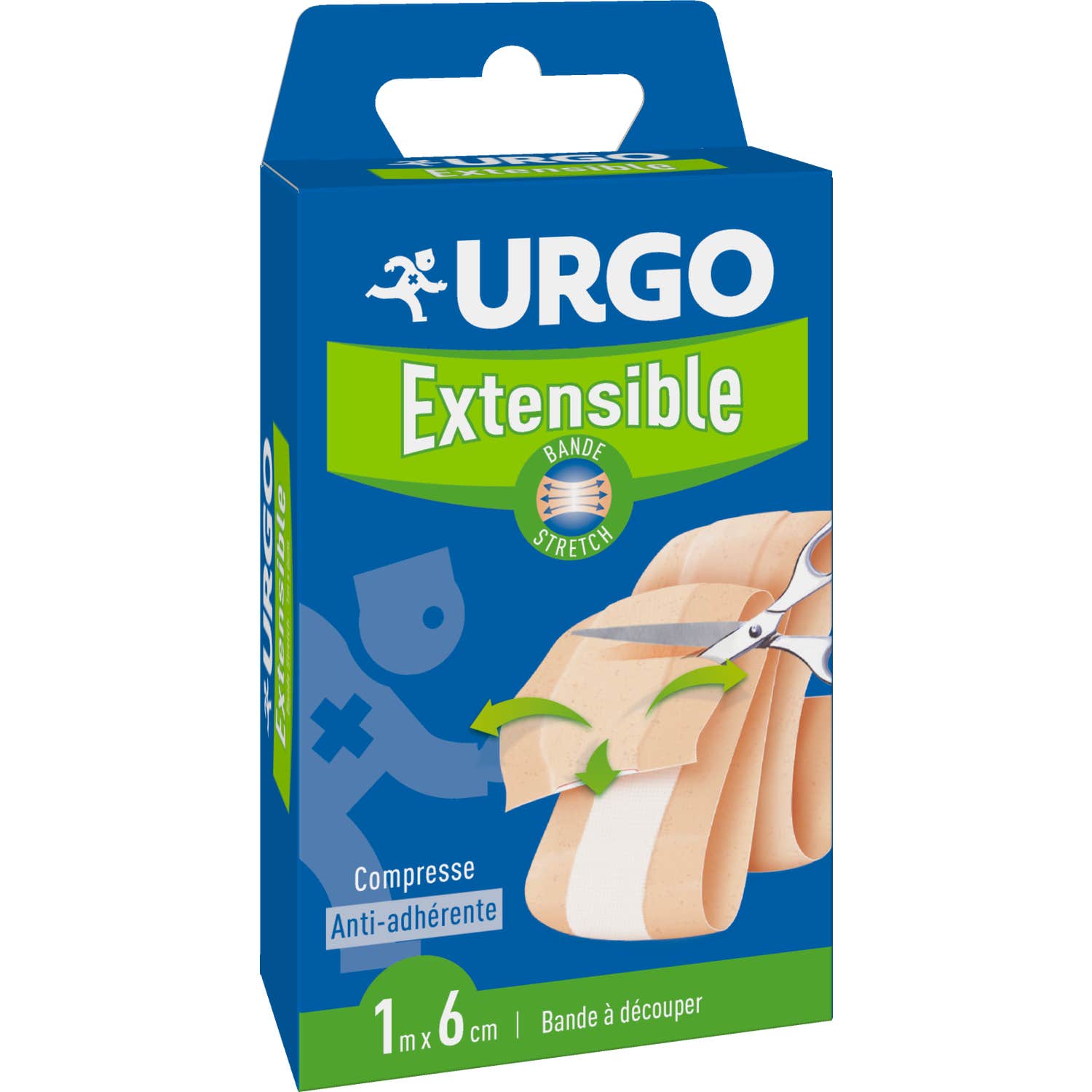 Urgo Extensible Bande à Découper 1mx6cm