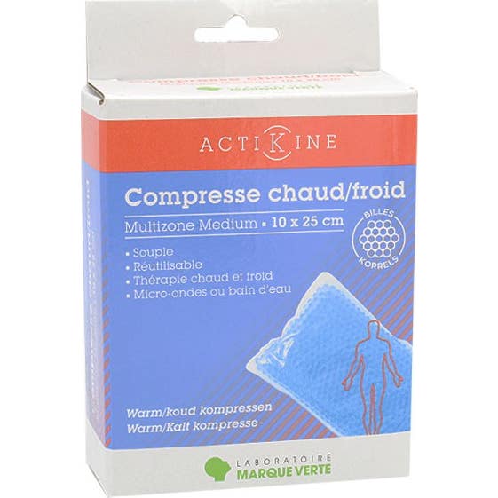 Marque Verte Actikine Compresse Chaud Froid Bille Medium 1 Unité