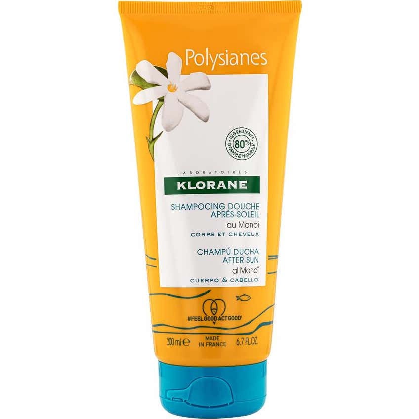 Klorane Polysianes Shampooing Douche Après-Soleil 200ml