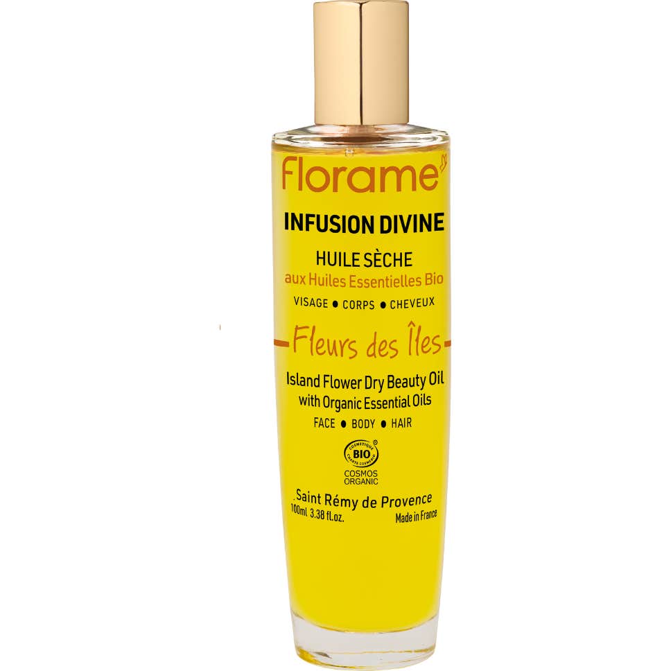 Florame Infusion Divine Huile Sèche Fleurs des Îles Bio 100ml