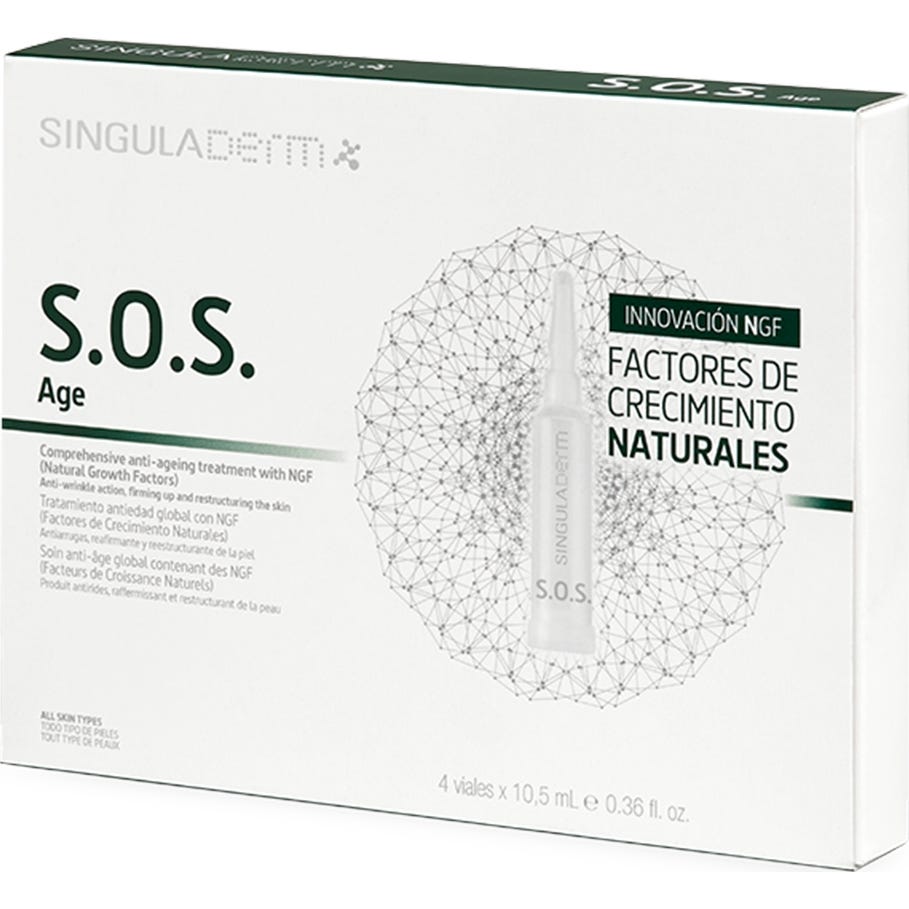 Singuladerm S.O.S Age 4 fioles (10,5 ml)