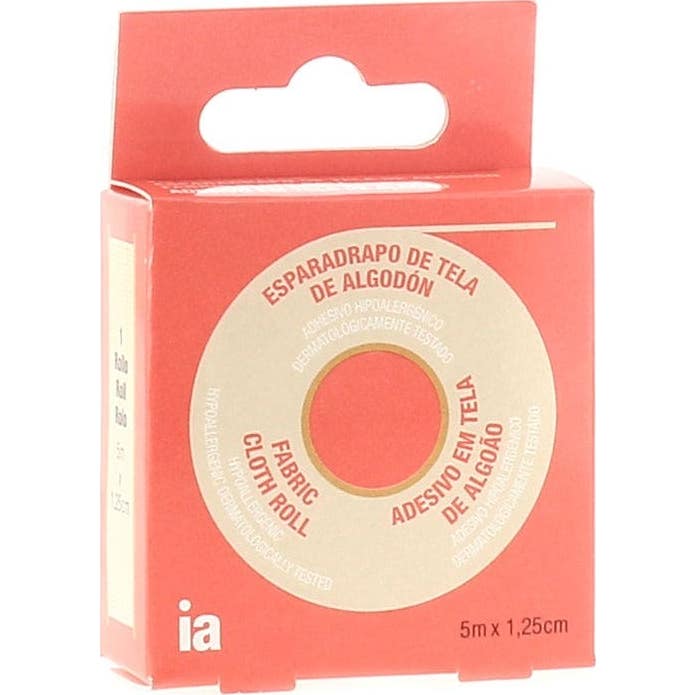 Interapothek Sparadrap Tissu Coton 5mx1,25cm