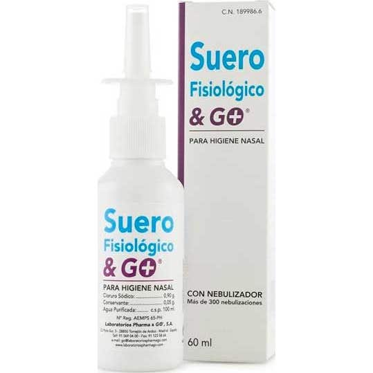 Sérum des laboratoires Pharma &amp Go avec nébuliseur &amp Go 60ml