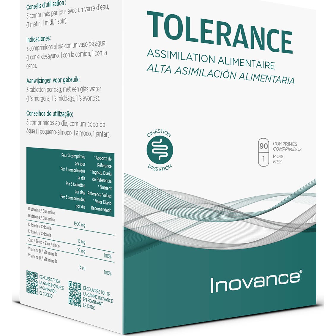 Ysonut Inovance Tolerance 90 comprimés