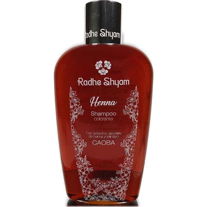 Radhe Shyam Champú Henna Color Caoba 400ml