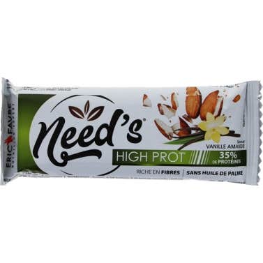 Eric Favre Need's Barre Protéinée Vanille & Amandes 50g