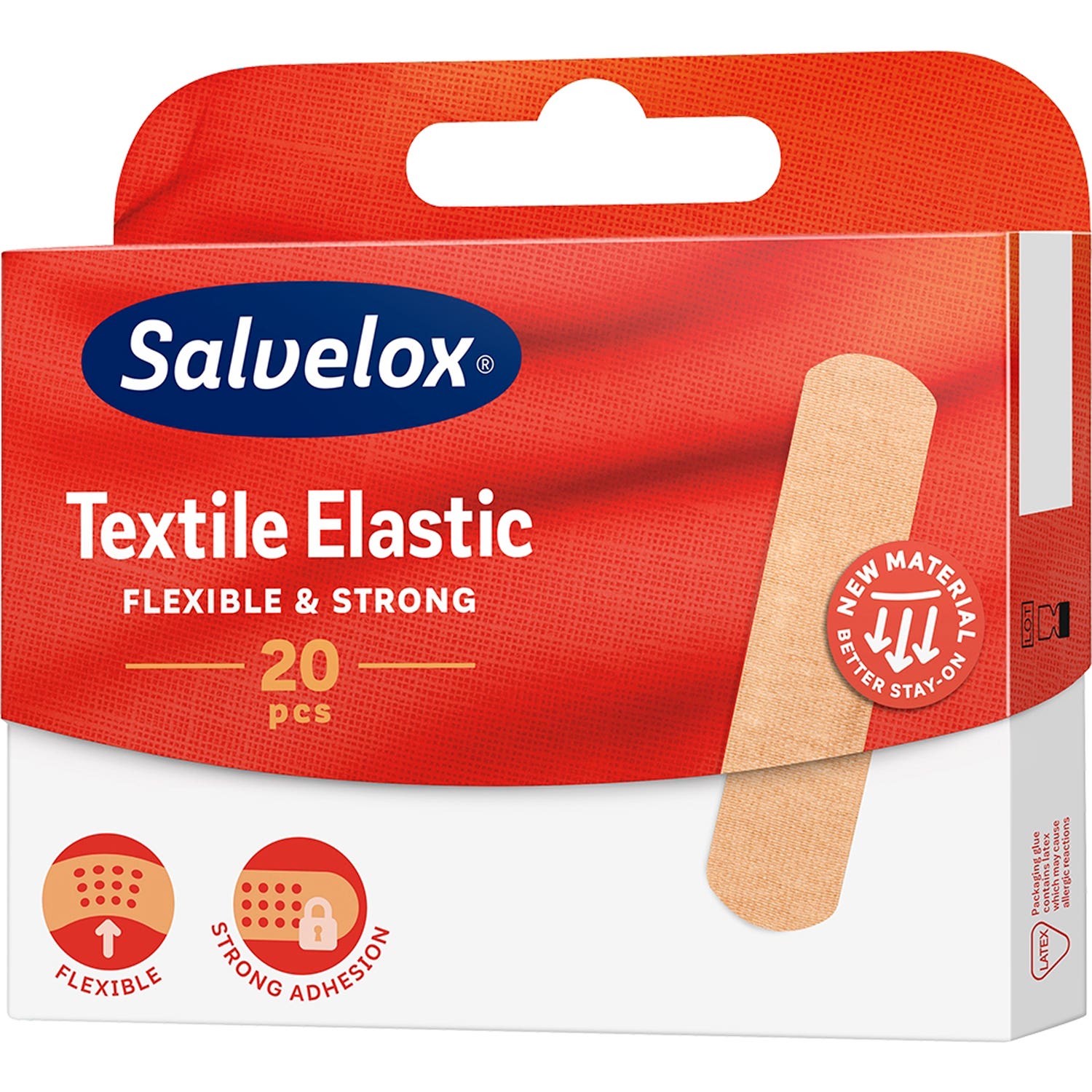 Salvelox tissu bandage adhésif 20 pcs