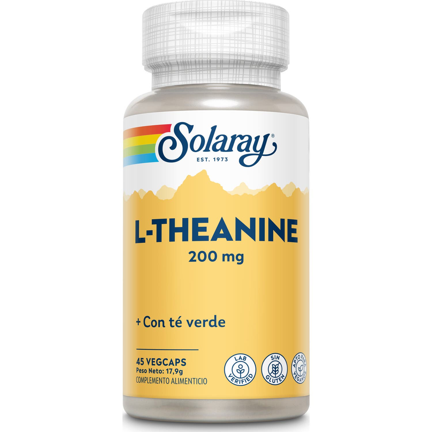 Solaray L-Théanine 200 mg 45 gélules