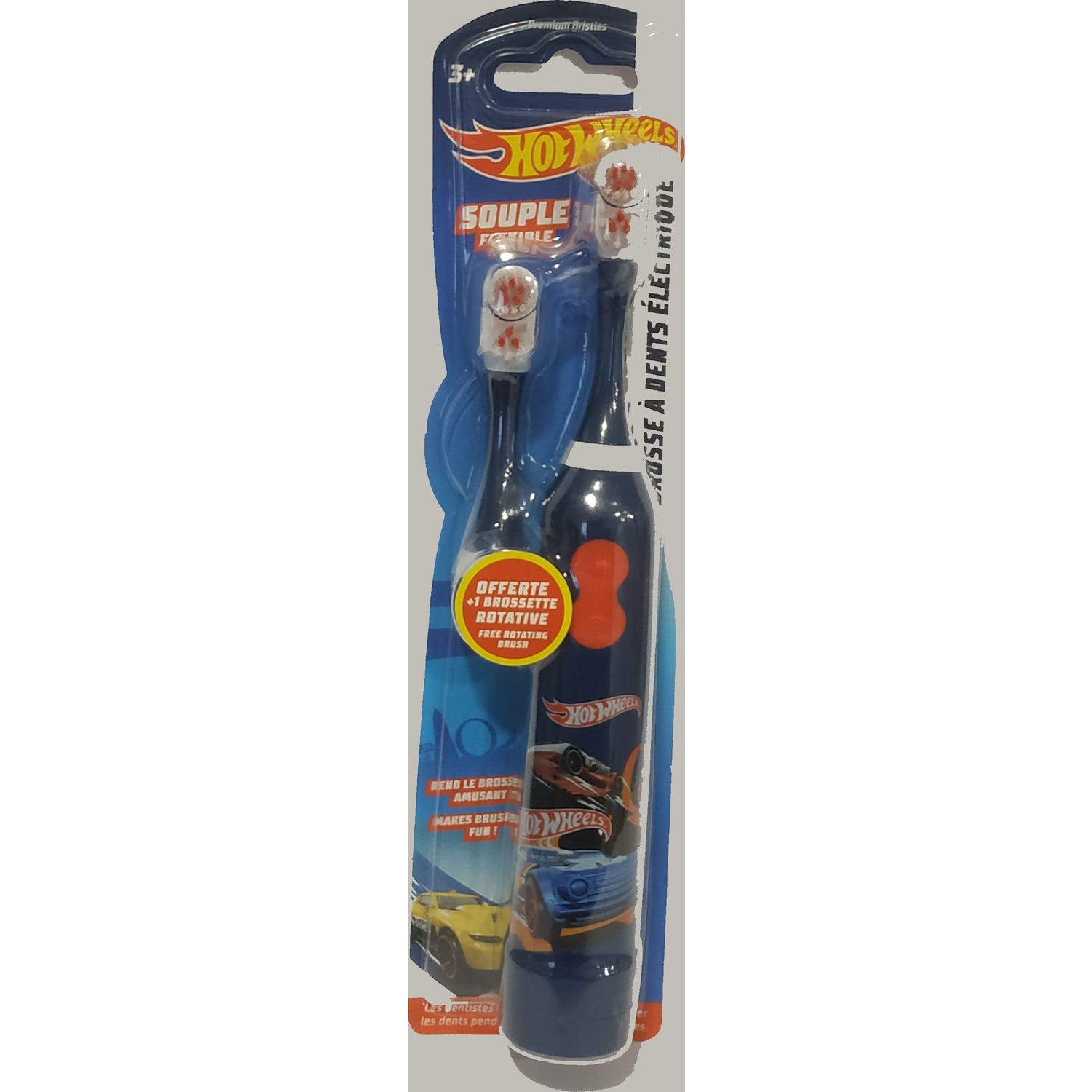 Brosse à dents électrique Tinokou Hot Wheels Enfants