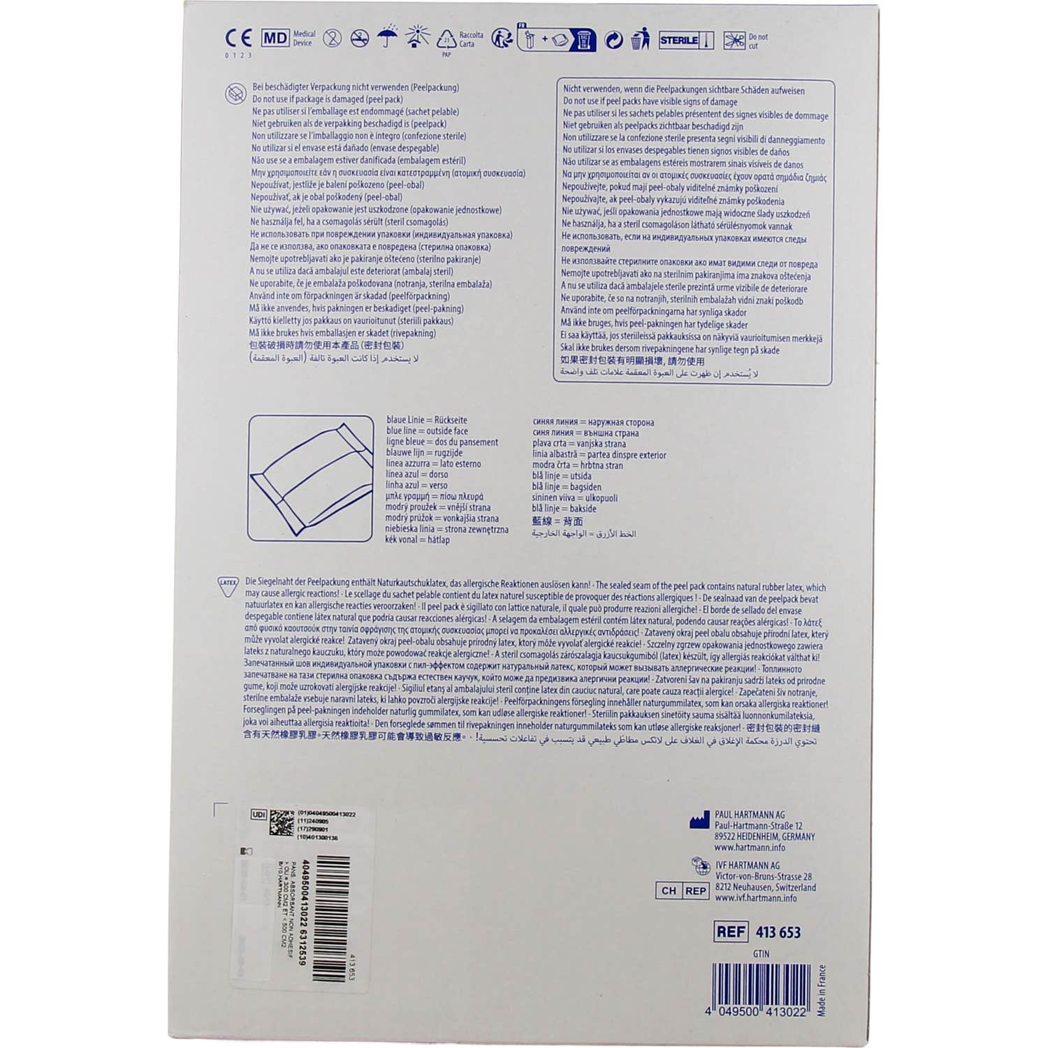 Pans Americ Zetuvit 10X20Cm 10 Pans Americ Zetuvit 10X20Cm 10