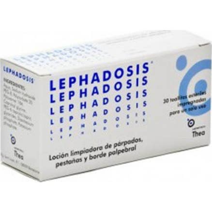 Lingettes imprégnées stériles Lephadosis 30uds