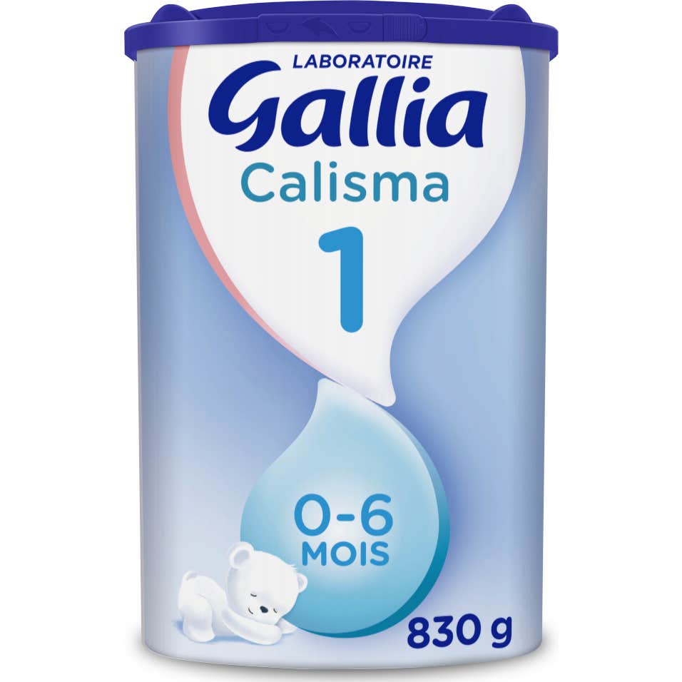 Gallia Calisma 1 Lait en Poudre 0 à 6 Mois 830g