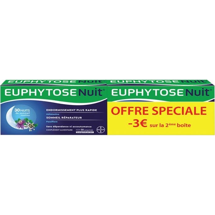 Euphytose Nuit 2x30 Comprimés