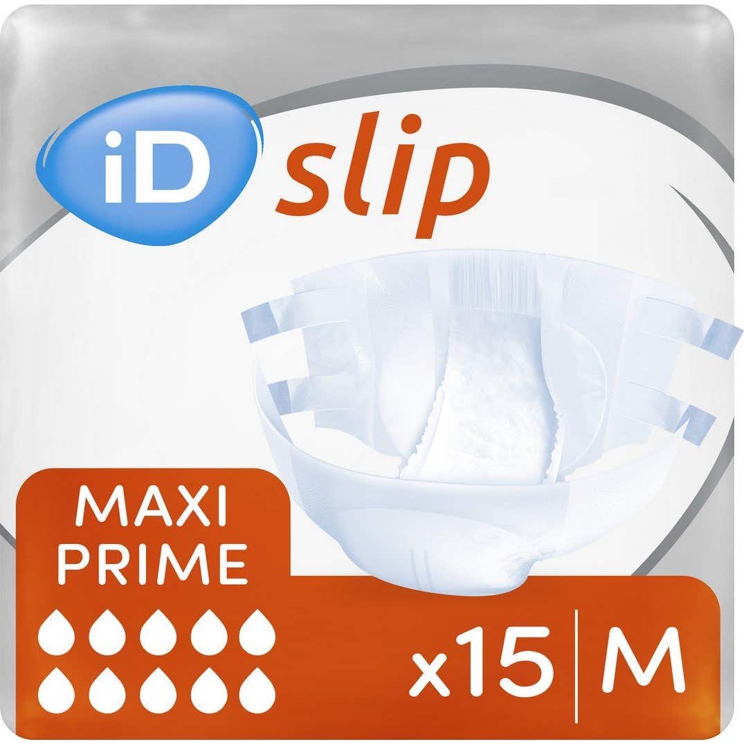 iD Maxi Prime Couches pour Adultes Taille M 15uts