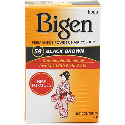Bigen 58 Black Brown 6g