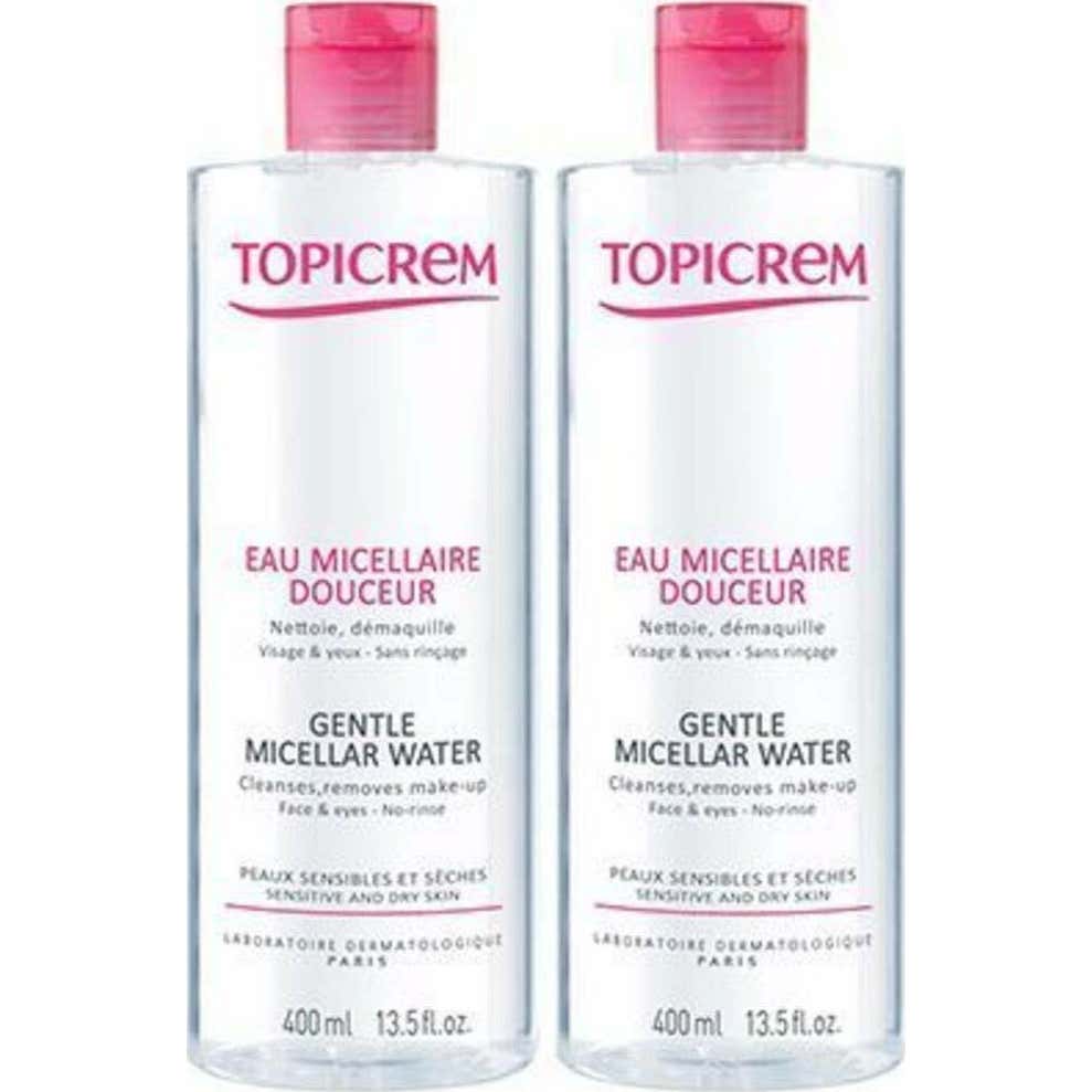 Topicrem Agua Micelar Suave 2x400ml
