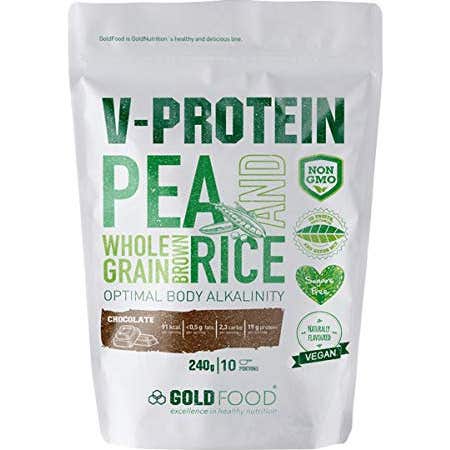 Gold Nutrition V Hazelnut Protein 240g
