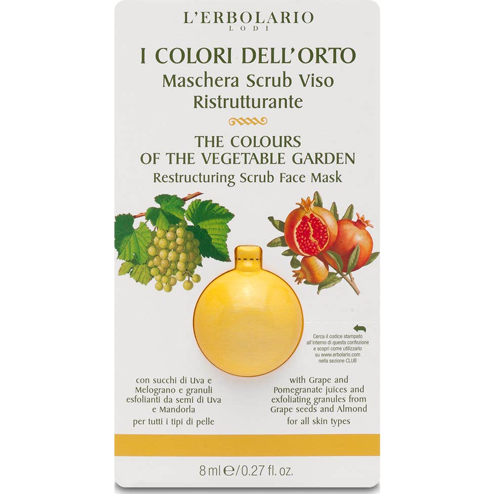 L'Erbolario Colors Of Garden Masque Exfoliant 8ml