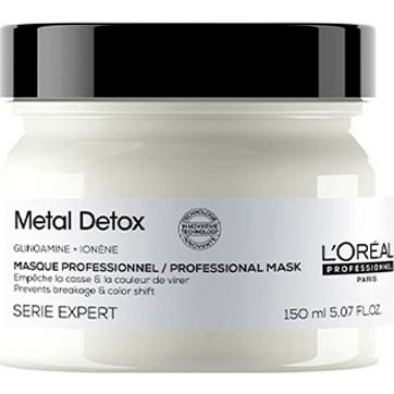 L'Oréal Metal Detox Máscara para Cabelo Danificado 150ml