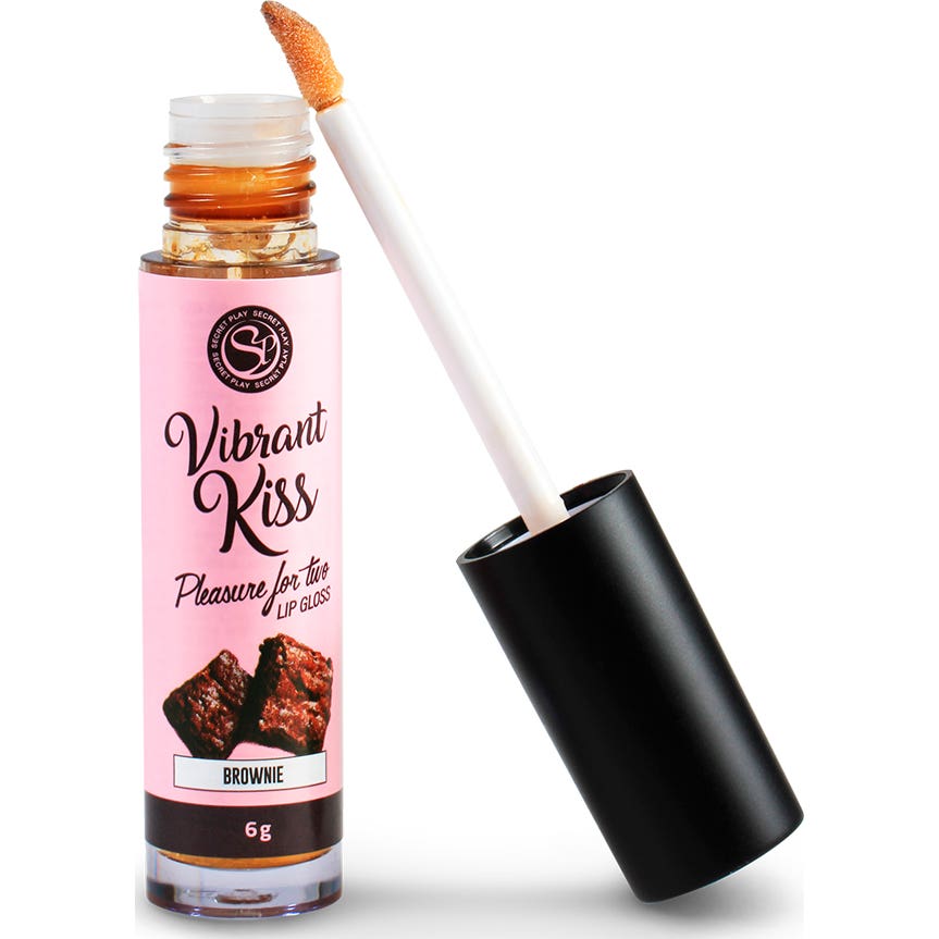 Lip Gloss Vibrant Kiss - Brownie