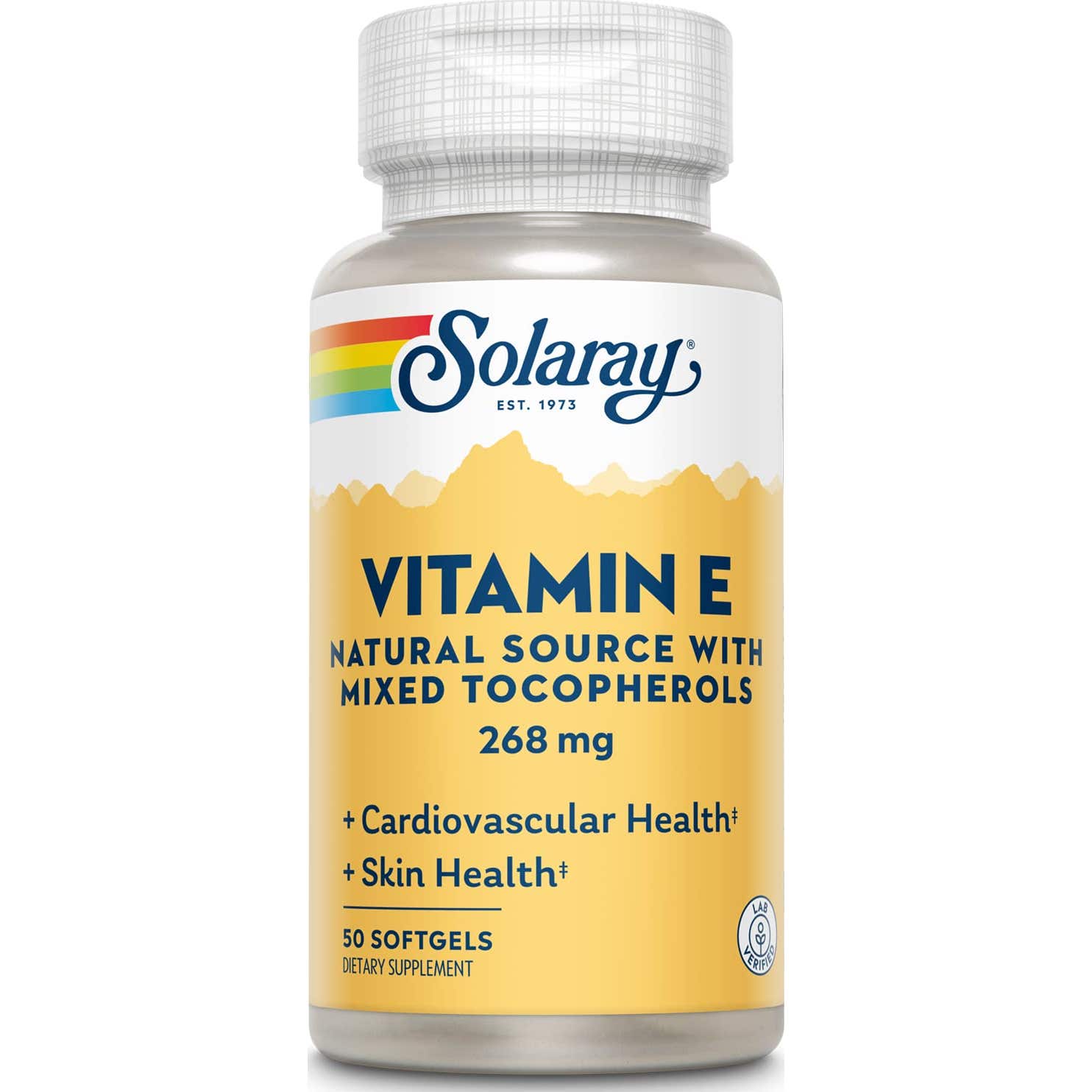 Solaray Vitamine E 50 Perles