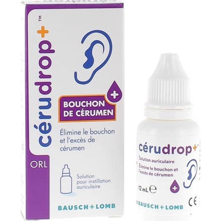 Bausch & Lomb Cérudrop+ Solution Auriculaire 15ml