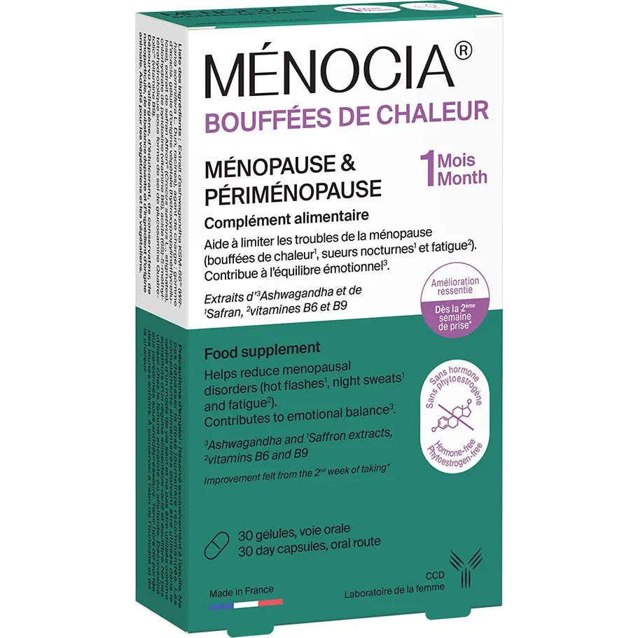 Ménocia Bouffées De Chaleur 30 Gélules