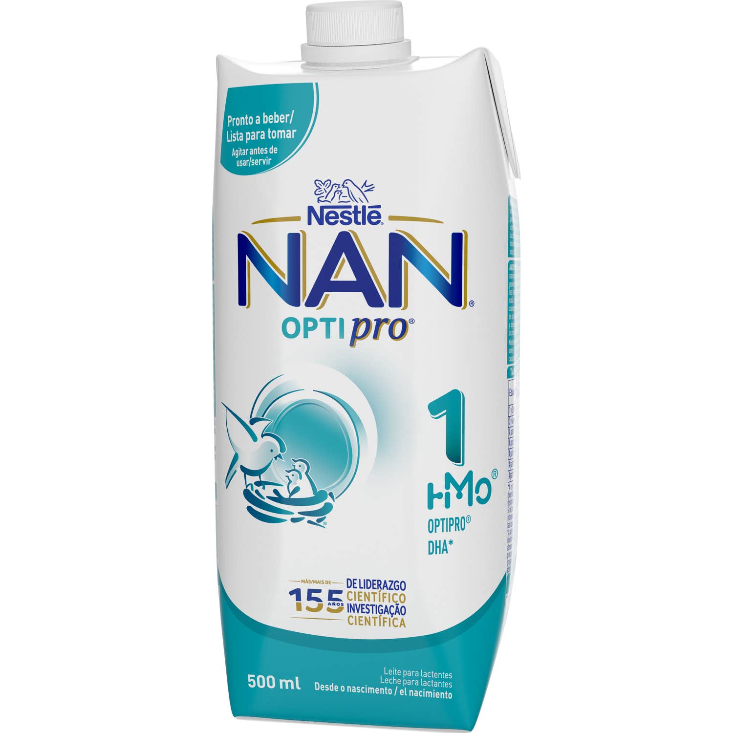 Nan Optipro 1 Lait En Briques 500ml