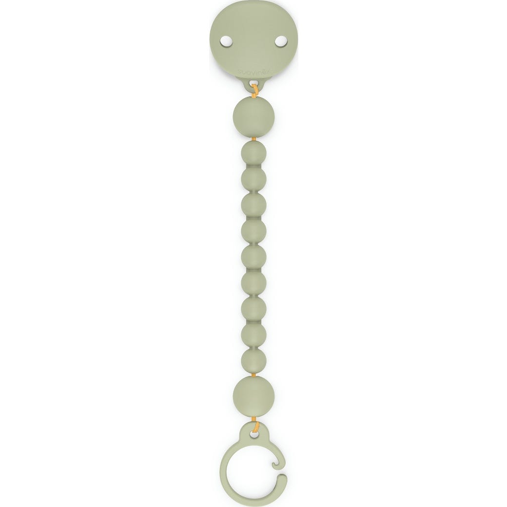 Suavinex Attache Clip Silicone Balle Vert 1 ut