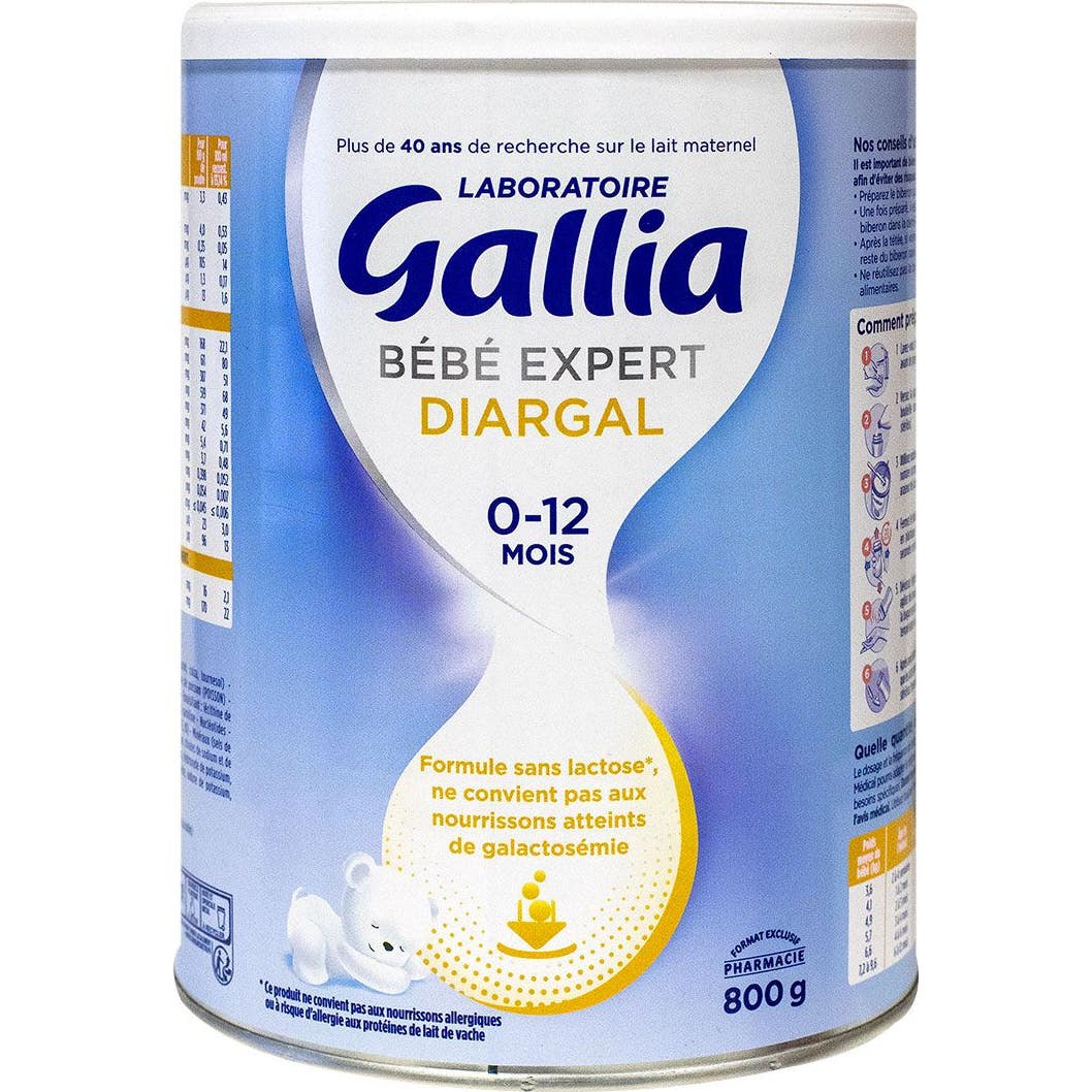 Gallia Bébé Expert Diargal 0-12 Mois 800g