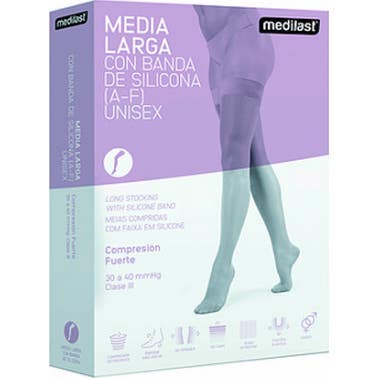 Medilast Bas 602 avec Poiture Beige M 1 Paire