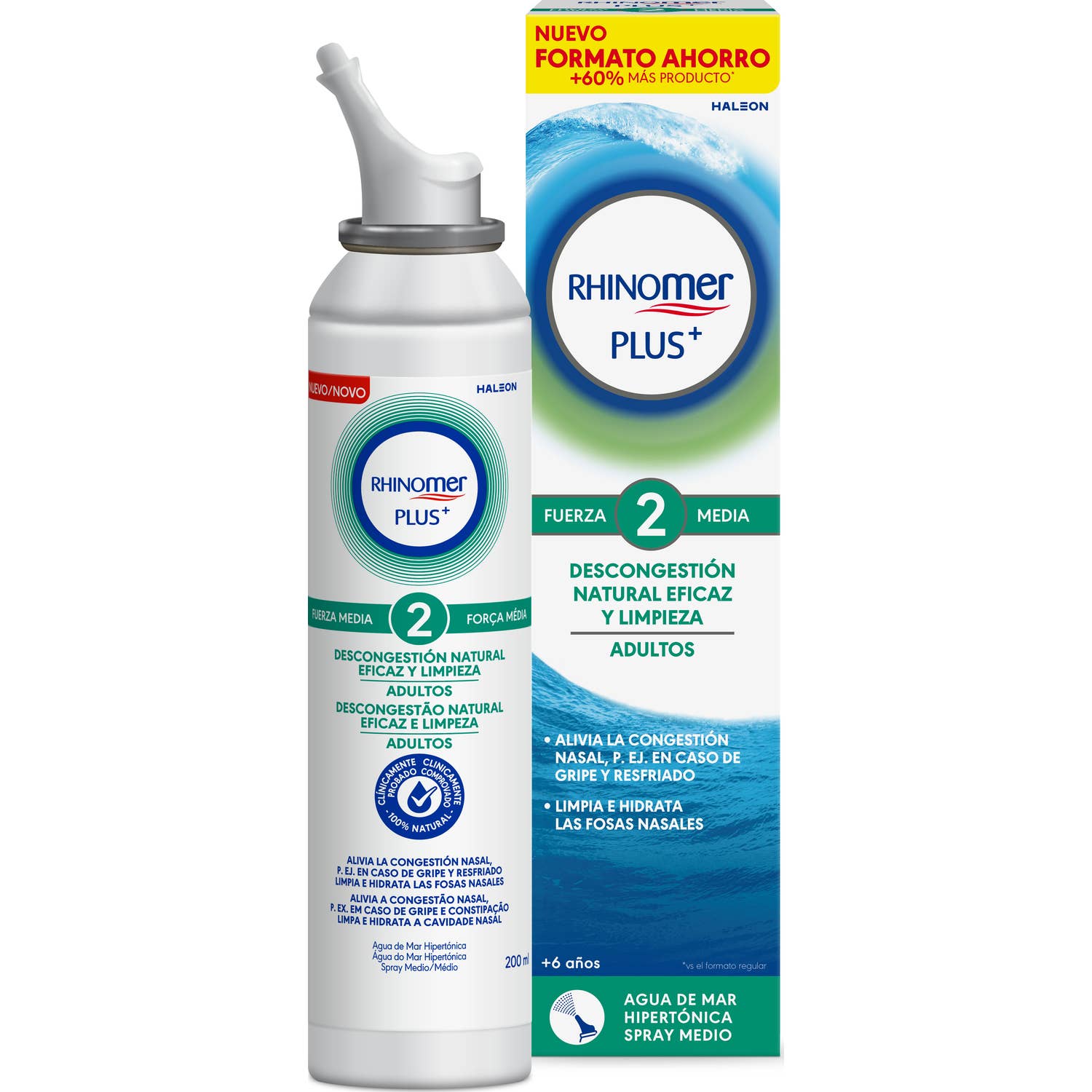 Rhinomer Plus Force 2 Adultes 200ml