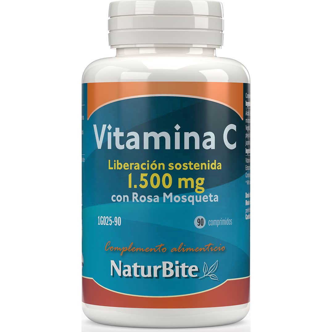 Naturbite Vitamina C 1500mg 90tabs