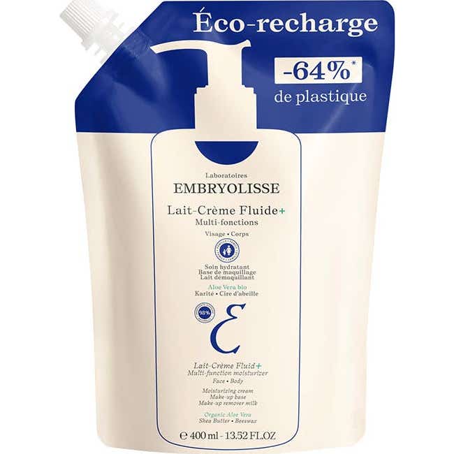 Embryolisse Lait-Crème Fluide+ Éco-Recharge 400ml