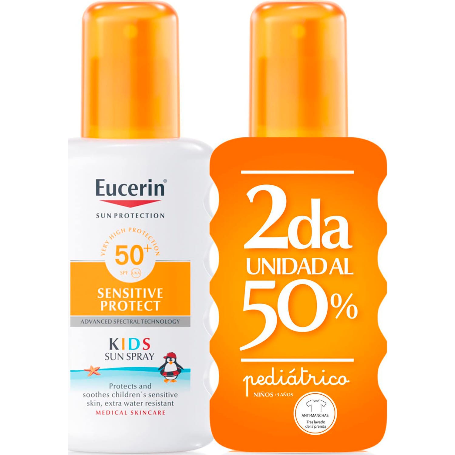 Eucerin Spray Solaire Infantil 50+ 200 Ml