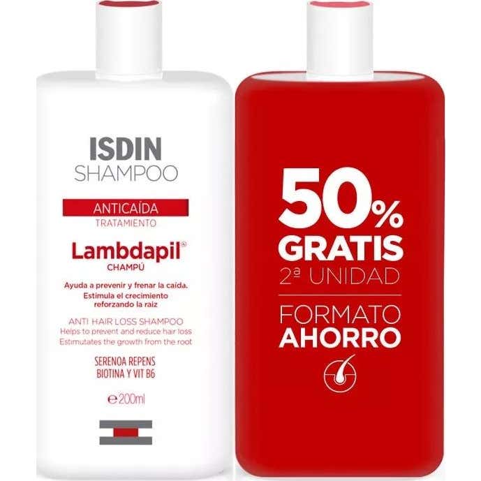 Isdin Lambdapil Duo Anticaida 200 ml + 50% 2ème unité