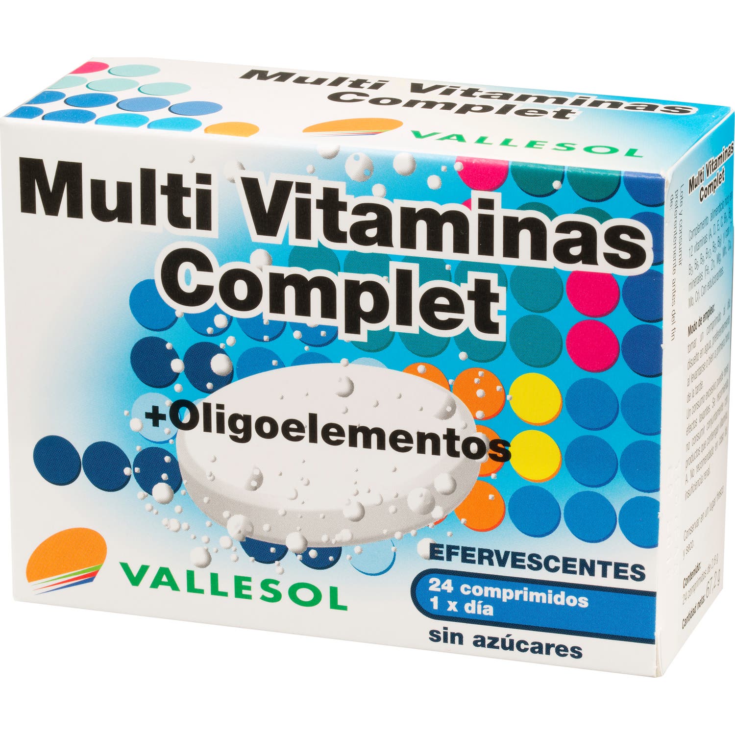 Vallesol Multivitamines et oligo-éléments 24comp