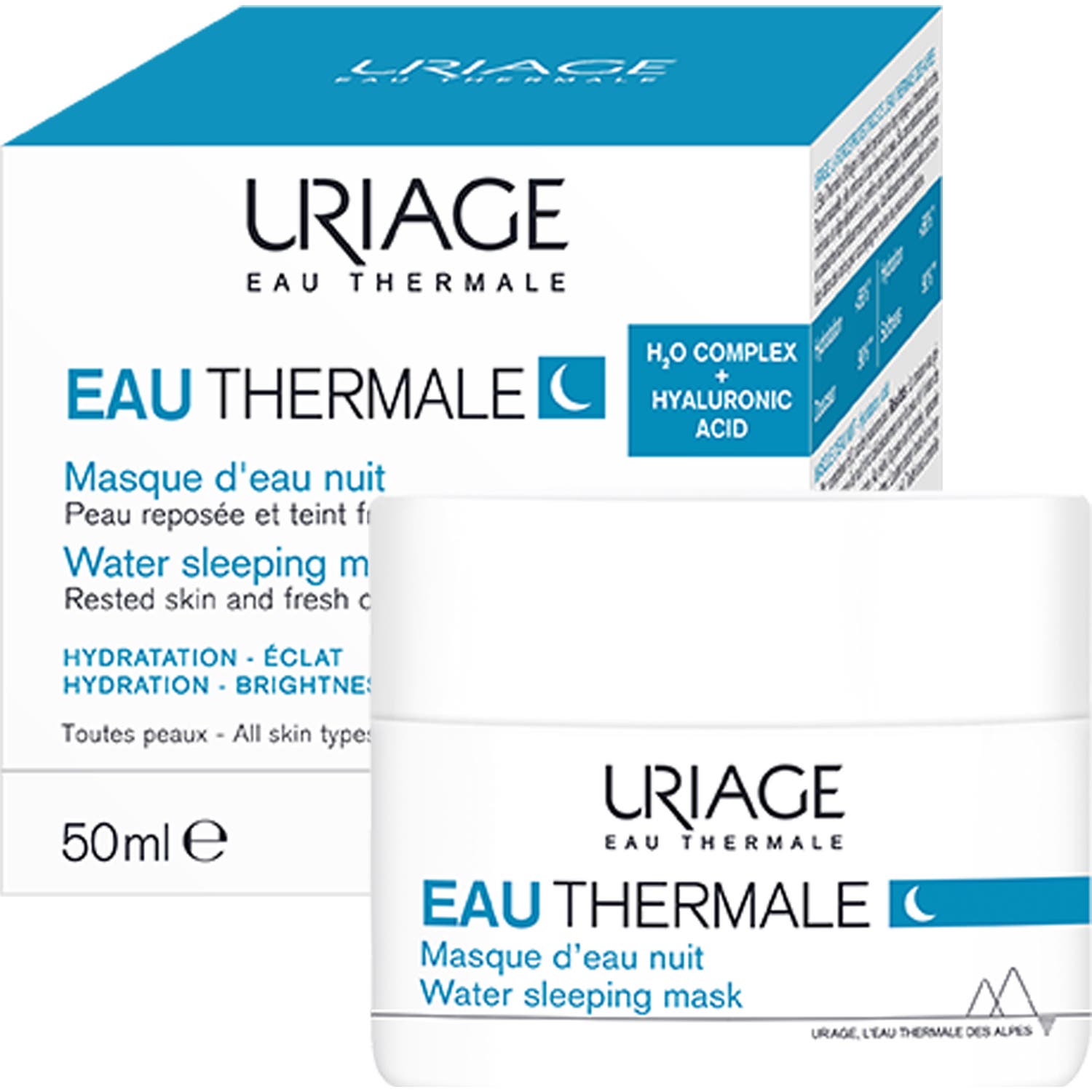 Uriage Eau Thermale Masque d'Eau Nuit 50ml