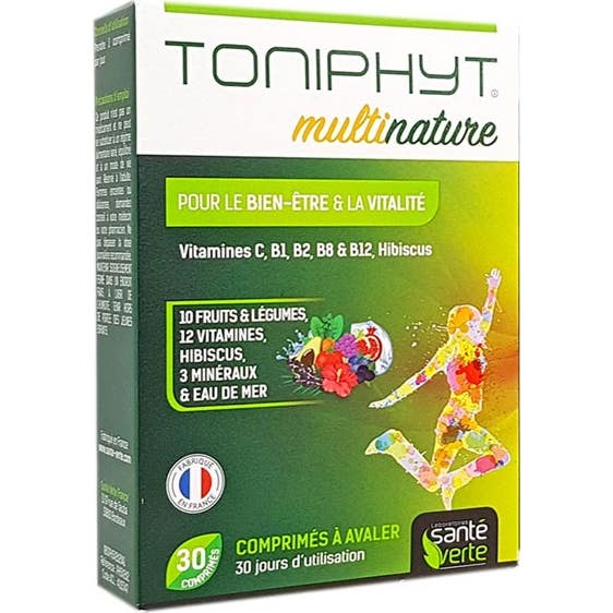 Santé Verte Toniphyt Multinature 30comp