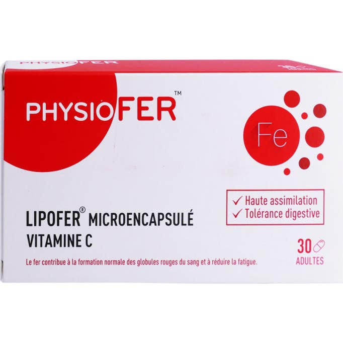 Physiofer Adultes 30 Gélules