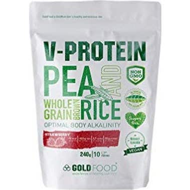 Gold Nutrition V Protein Framboise 240g