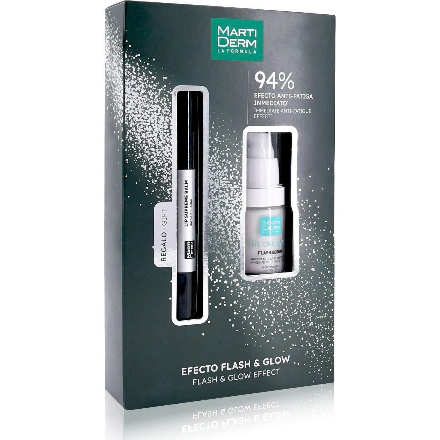 Martiderm Pack Flash Sérum 15ml + Lip Supreme Balm4,5ml