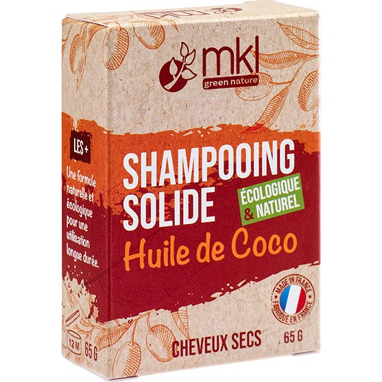 Mkl Shampooing Solide Huile De Coco 65G